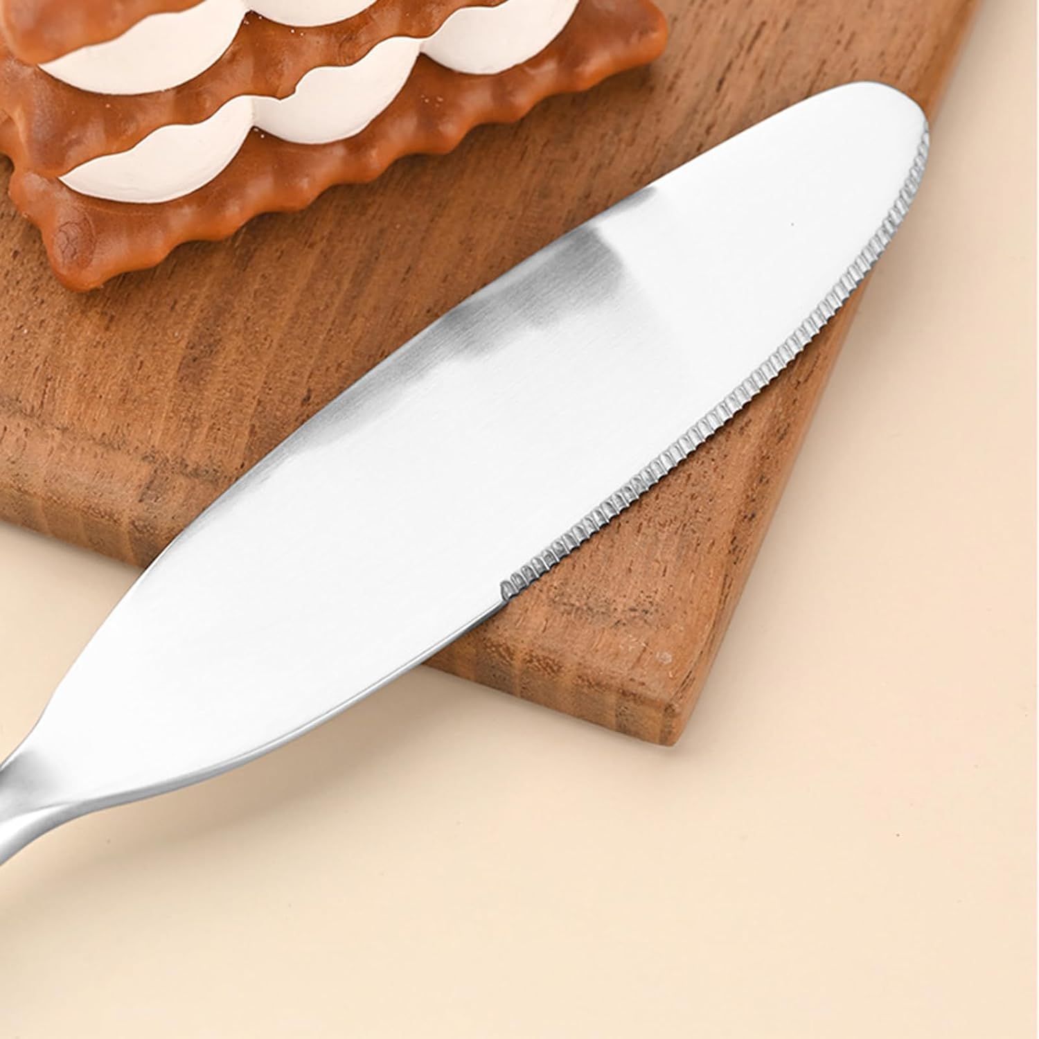 Juego De Cubiertos con Mango De Madera para 8 Personas, Juego De 40 Piezas, Cubiertos Modernos De Acero Inoxidable 18/8, Juego De Utensilios único con Silver Silverware Set for 4