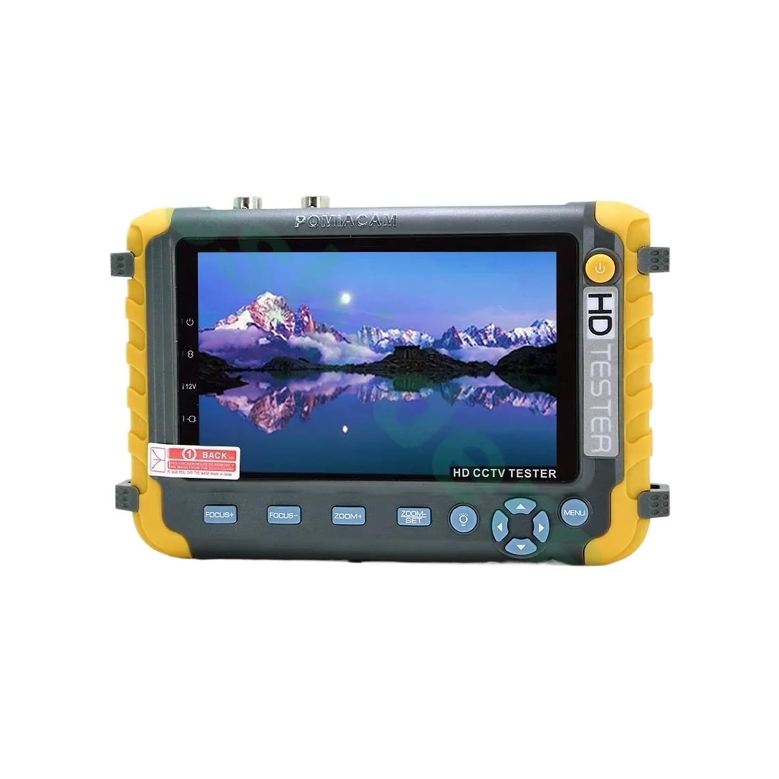 CVFRDD IV8W 5 Inch CCTV Tester Monitor 8MP TVI AHD CVI CVBS Security Camera Tester Support PTZ VGA Input
