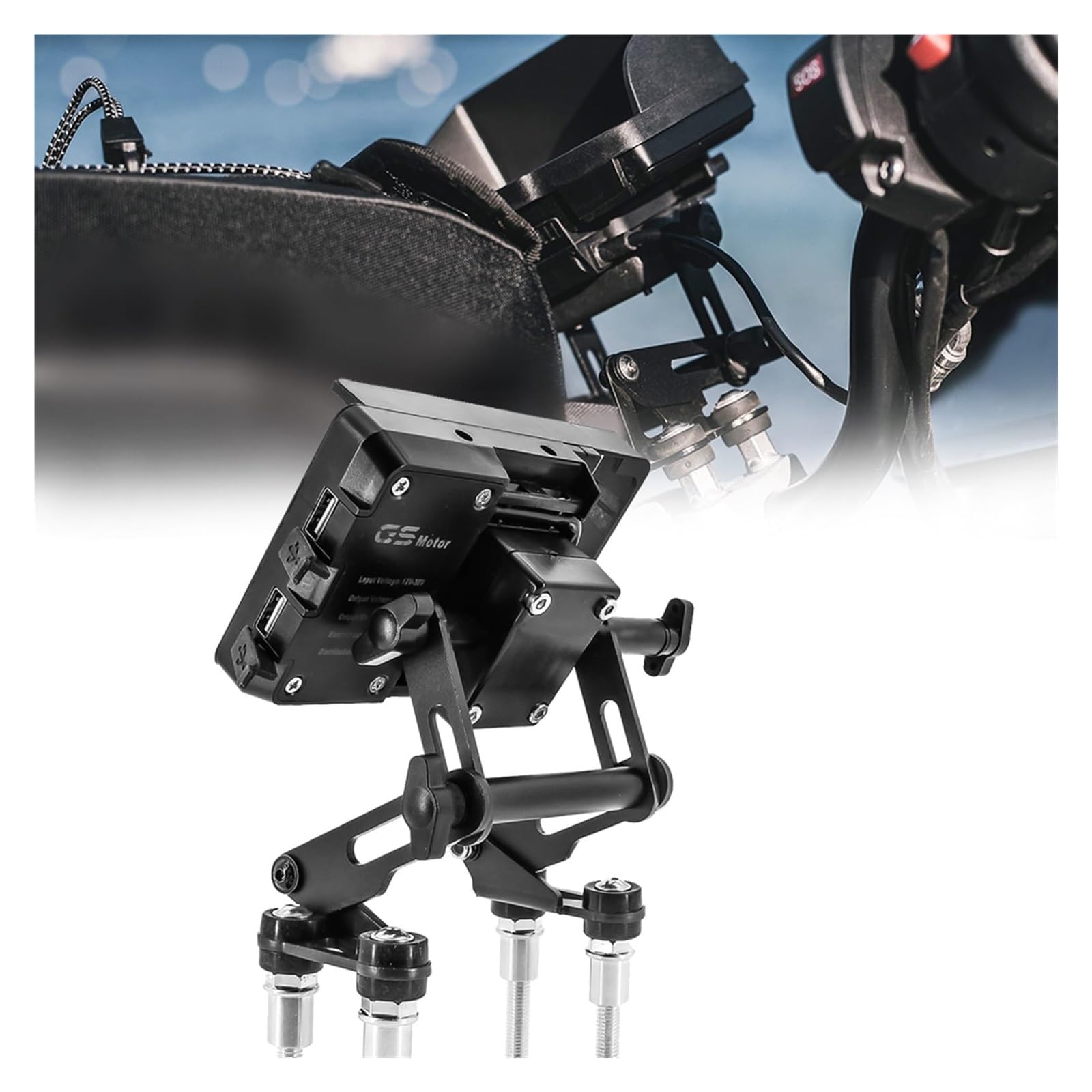 pour B&M&W F 750 GS F750GS 2018- Moto Réglable Extensible Téléphone Navigation Plaque GPS Support Support Navigation sans