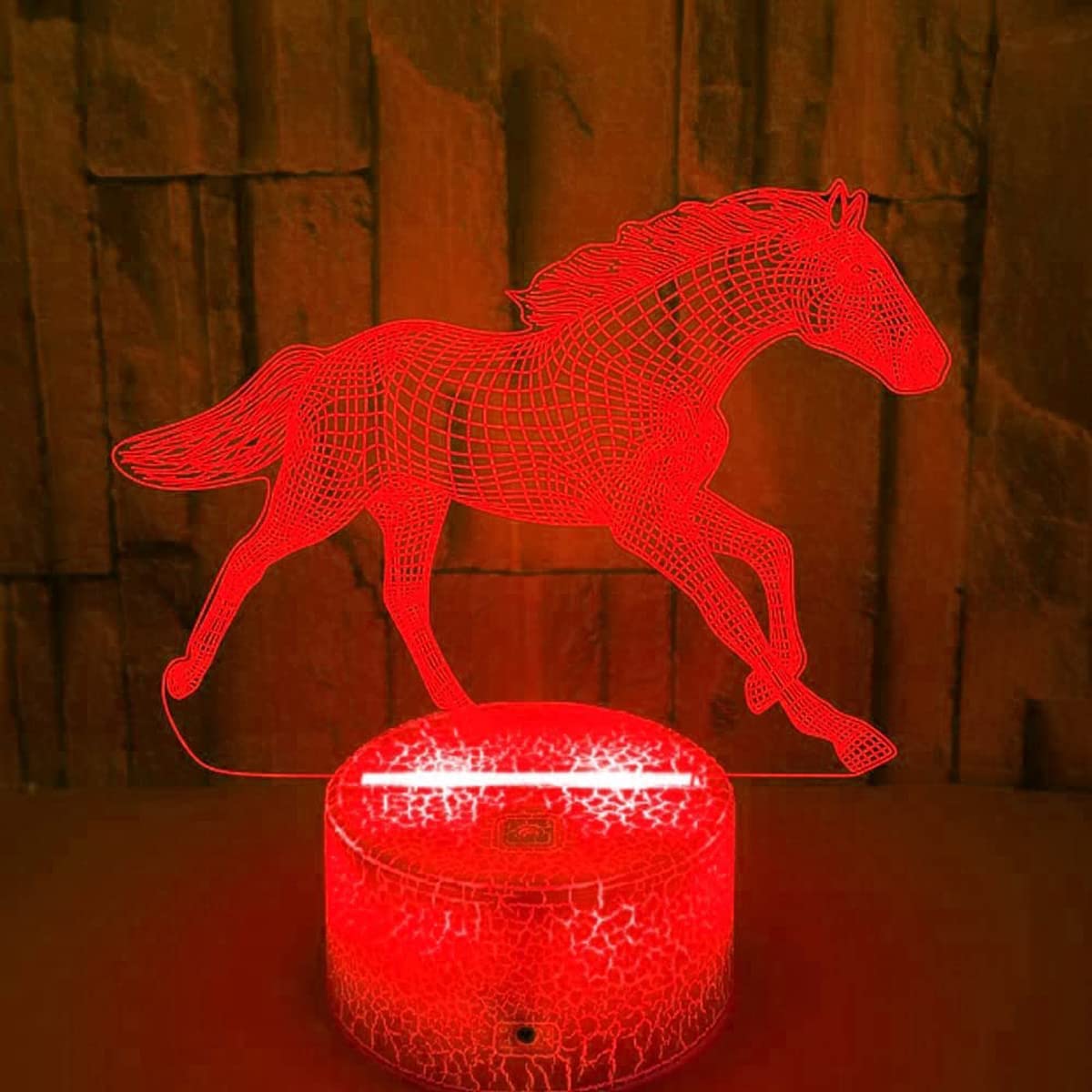 3D Kaninchen LED Lampe – USB Oder Batterie, 16 Farben, Fernbedienung, Dimmbar, Acryl, Nachtlicht Für Kinderzimmer