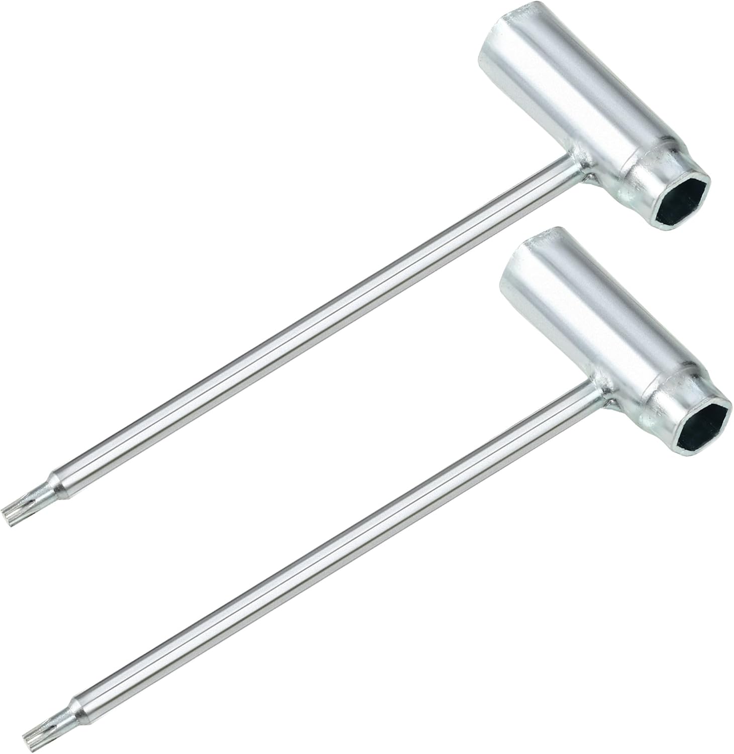 2-Pack Combination Wrench 19mm x 13mm (3/4" x 1/2"), T-Wrench and T27 Torx Screwdriver Combination Chainsaw Tool, Fit for Stihl TS350, TS350AVE, TS360, TS400, TS460, TS700 and TS800 Cutquik Saws