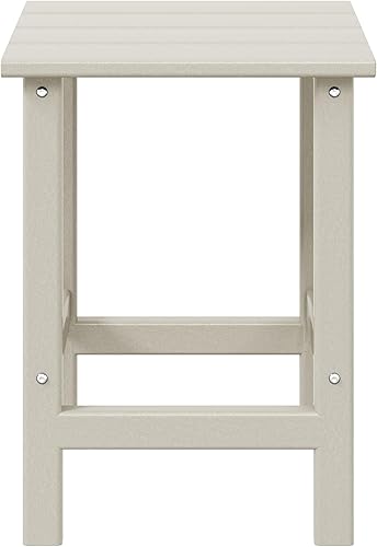 Vista 3 de WestinTrends Dylan Adirondack - Mesa auxiliar redonda para exteriores, color negro