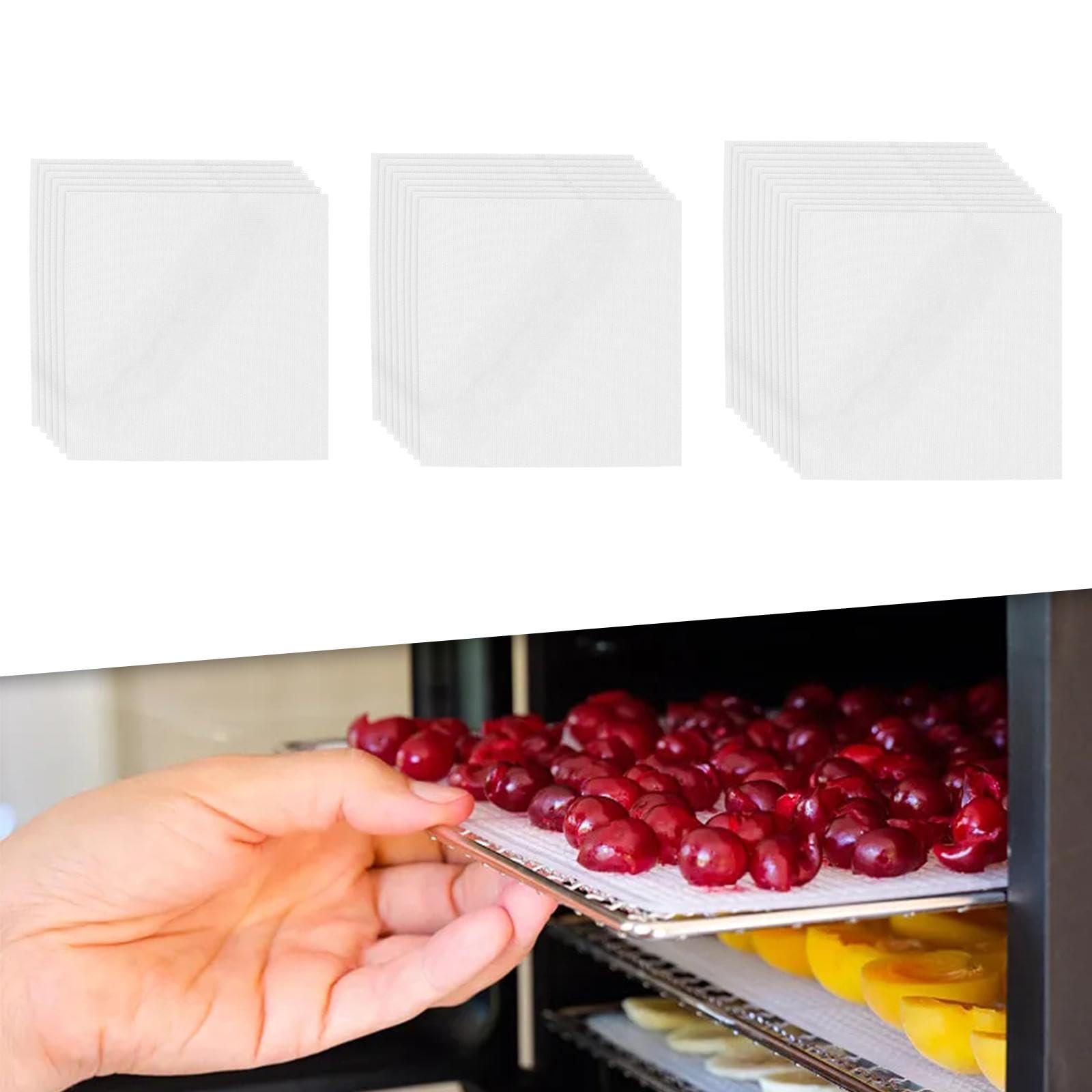 ATORSE Reusable Steamer Mesh Pad Flexible 14 Inch X 14 Inch Silicone Steamer Liners 6Pcs|Home & Garden|Kitchen Dining & Bar|Small Kitchen Appliances|Cookers & Steamers 4
