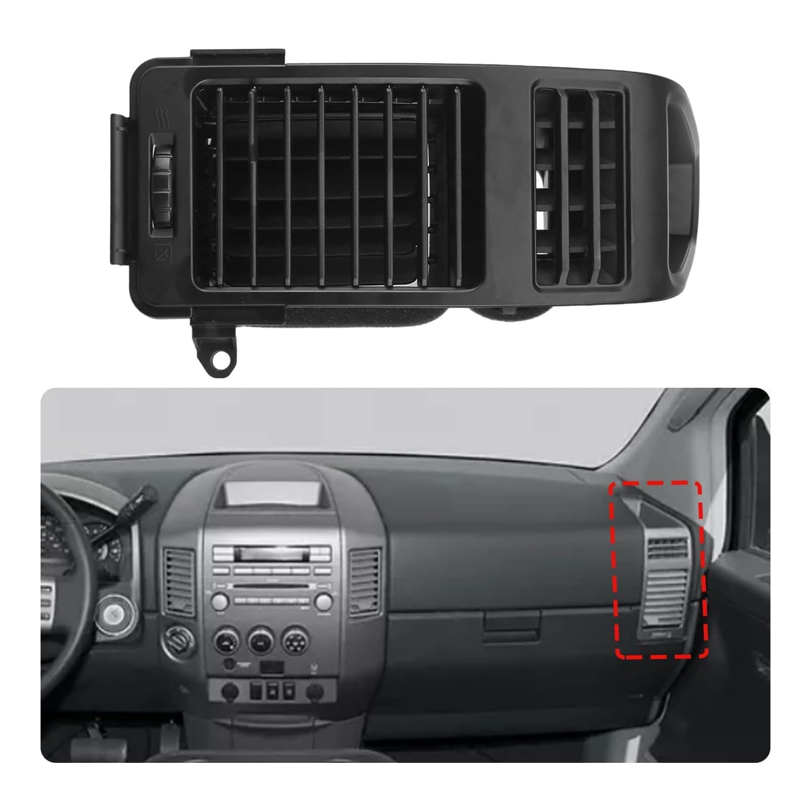 Snapklik.com : Passenger Side AC Vent Grille For Nissan TITAN ARMADA ...