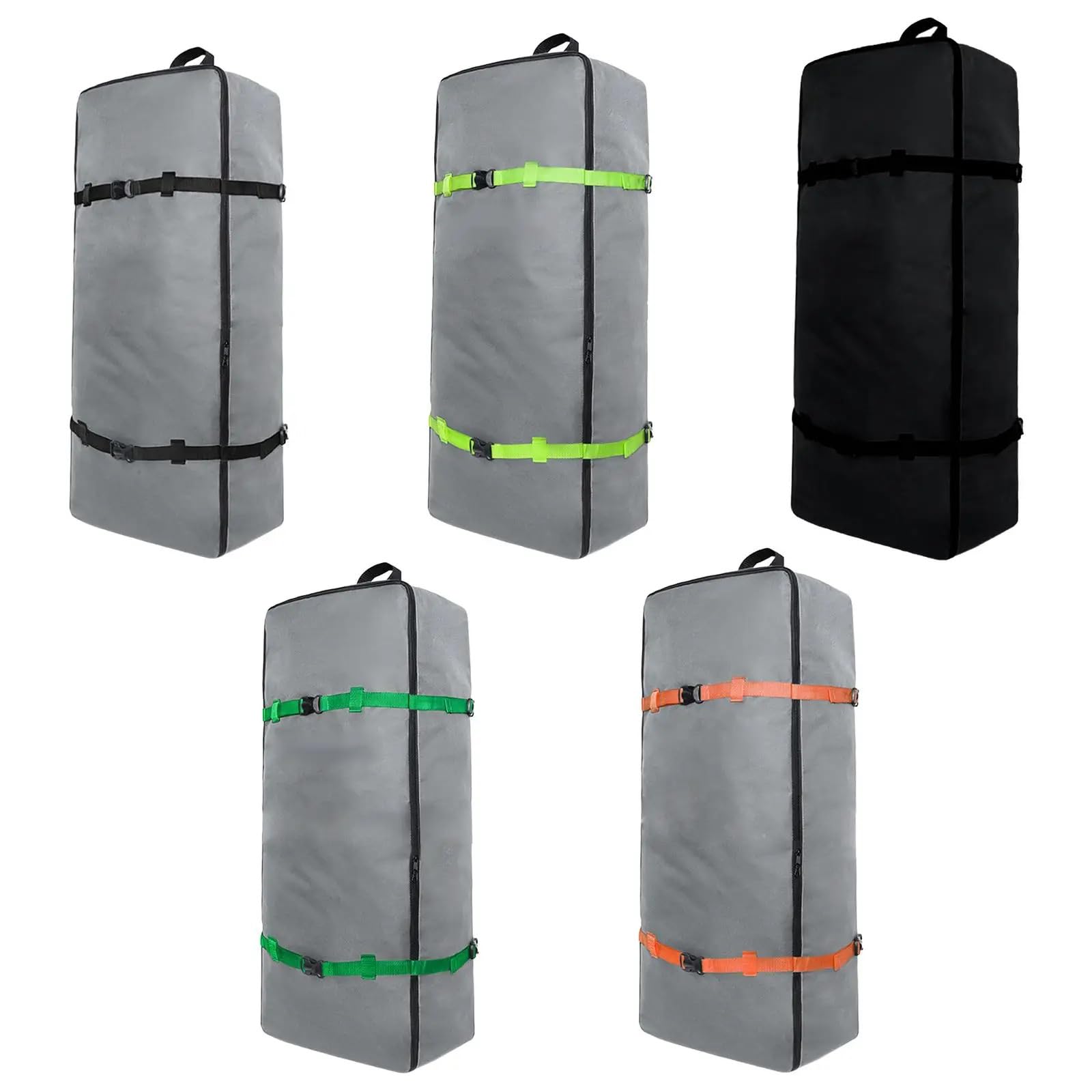 Surfboard Tasche Cover Paddleboard Rucksack Kajakfahren Tragetasche Lagerung Organizer Reißfest Surfboard Deck Bag(Black)