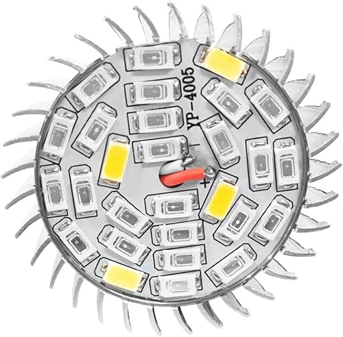 Miniatura 9 de Zerone Lámpara LED de crecimiento, bombilla de cultivo de plantas de 28 W, luz LED de crecimiento de 85 V 265 V, luz de crecimiento LED de espectro