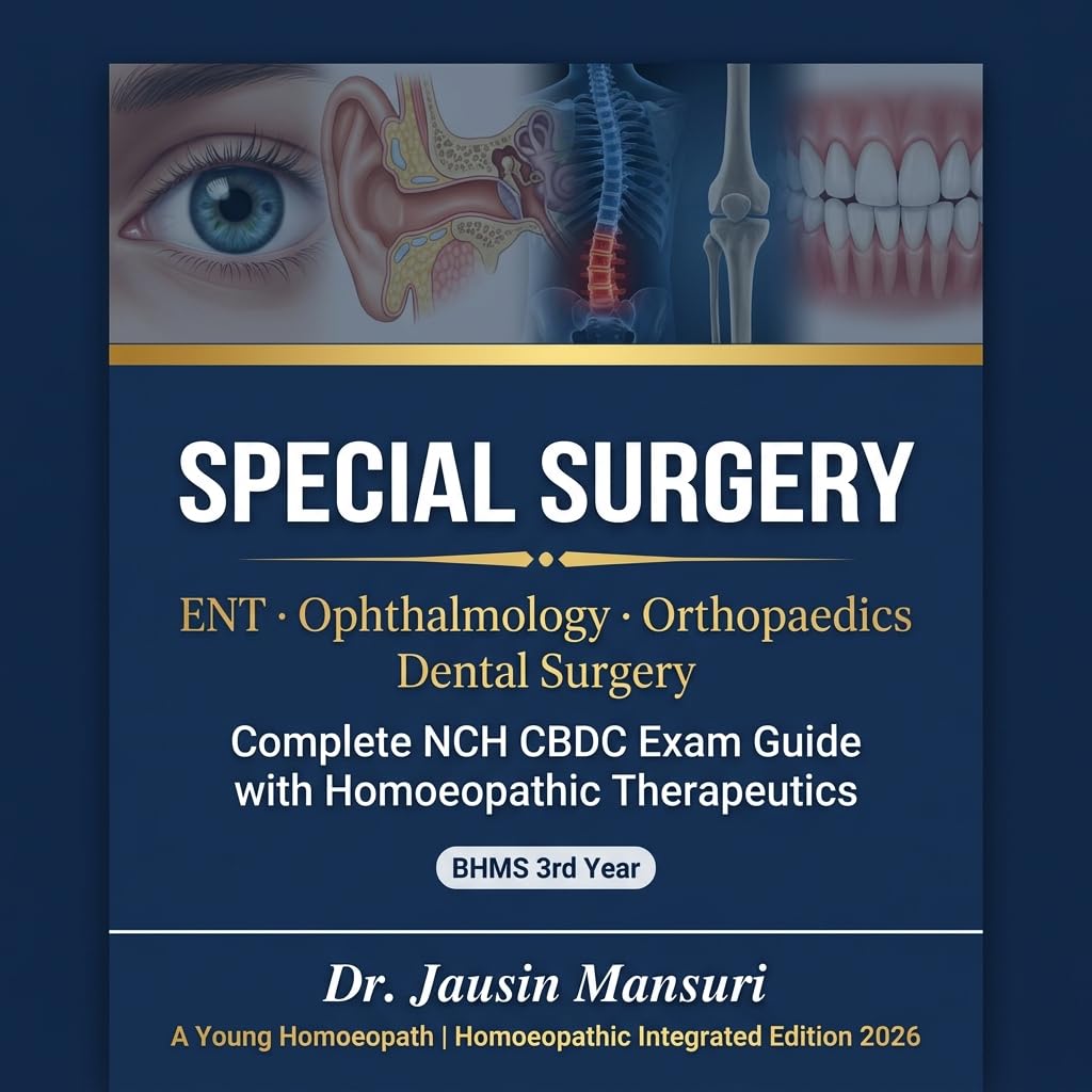 SURGERY WITH HOMEOPATHIC THERAPEUTICS BY DR. JAUSIN MANSURI (1