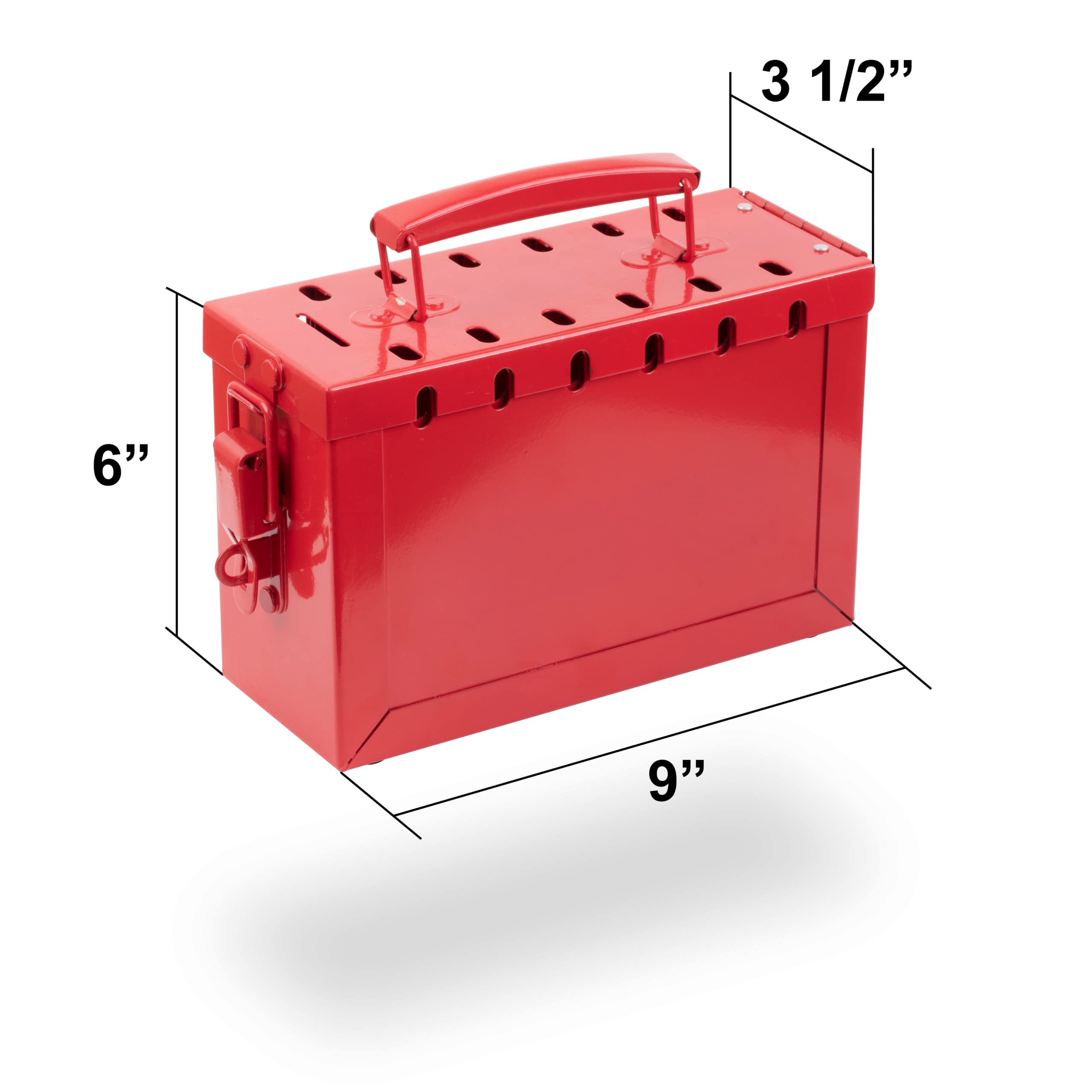 Buy TRADESAFE Lockout Tagout Lock Box, 18Gauge Steel Powder Coated