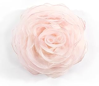 Lush Decor Ruffle Layer Flower Decorative Throw Pillow, 17