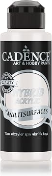 Cadence Hybrid Multisurface Akrilik Boya 120 ml.H-001 BEYAZ