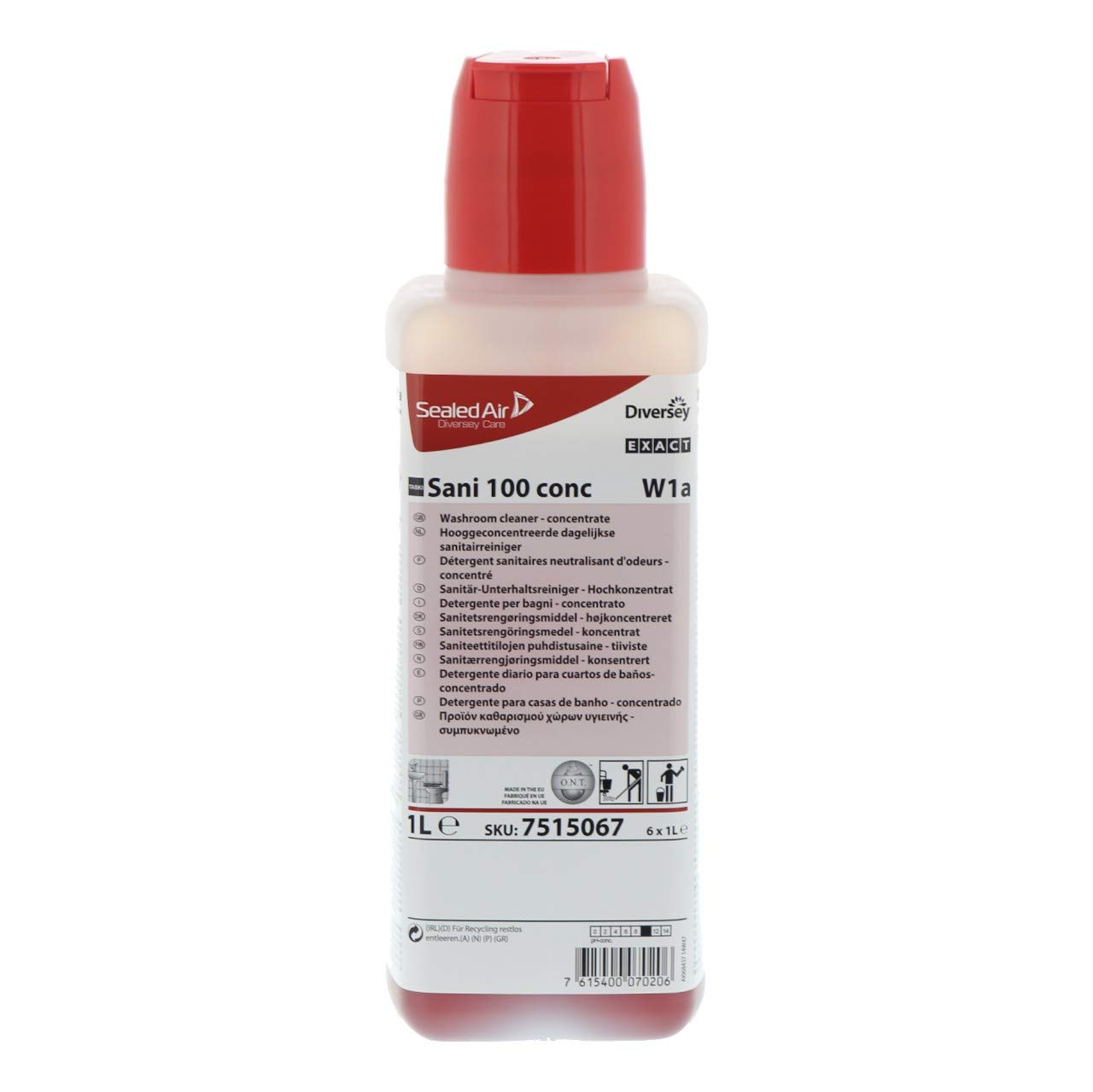 Taski Nettoyant sanitaire 100 conc w1a produit entretien détartrant pour lavabo 1 l