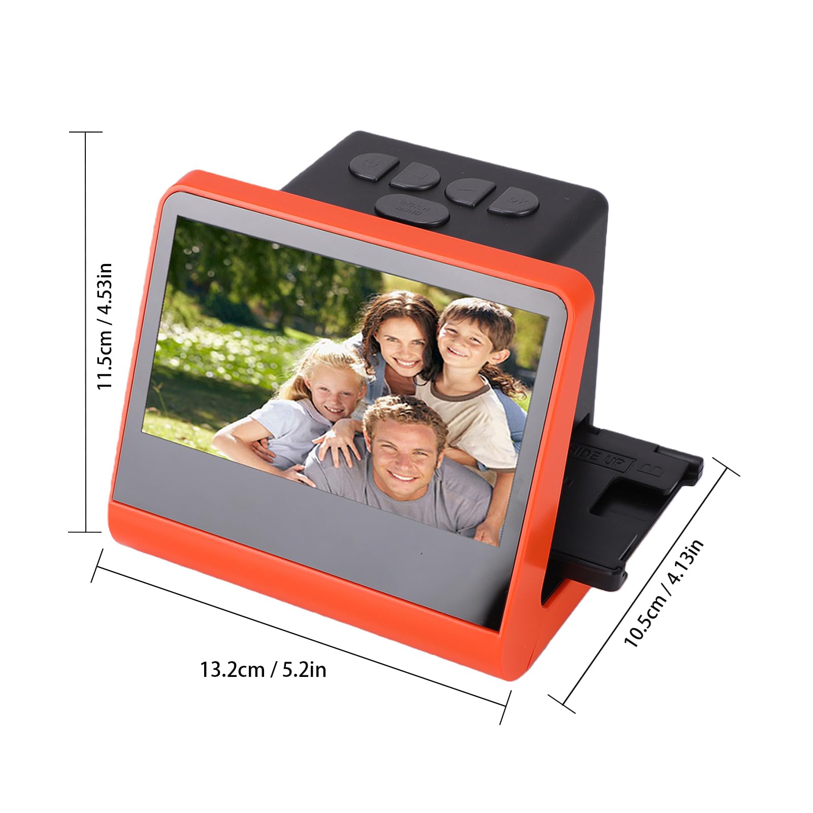Scanner per Pellicole da 22 MP per 135 110, 8 Diapositive (Spina europea)