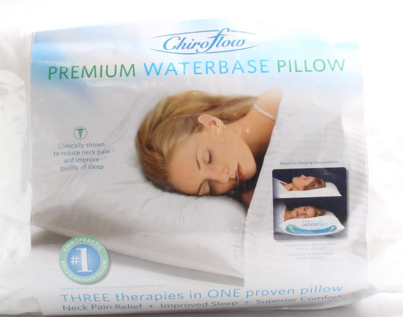 chiroflow premium waterbase pillow