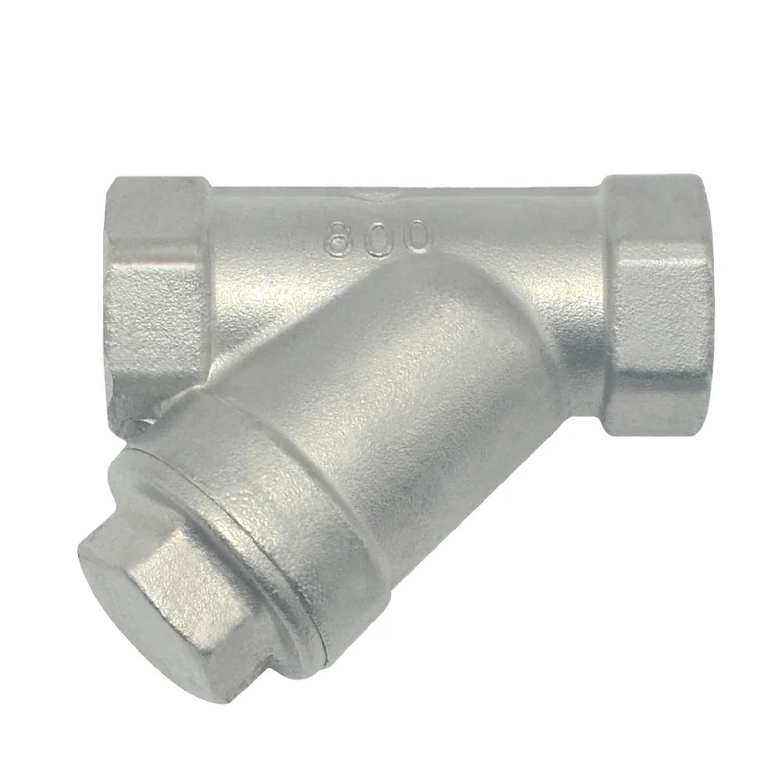 Vanne de filtre en Y en acier inoxydable 316 robuste pour tuyauterie durable 2 pouces