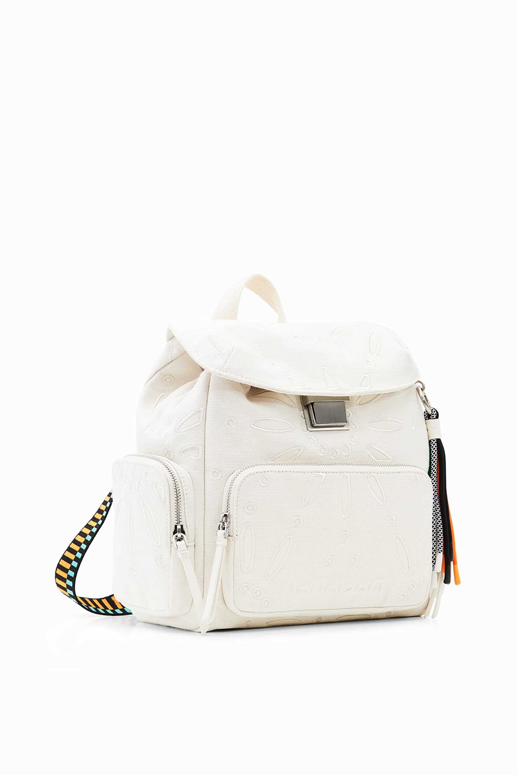 Desigual Women's Back_Summer Dandelion HAMB 1001, White, One Size