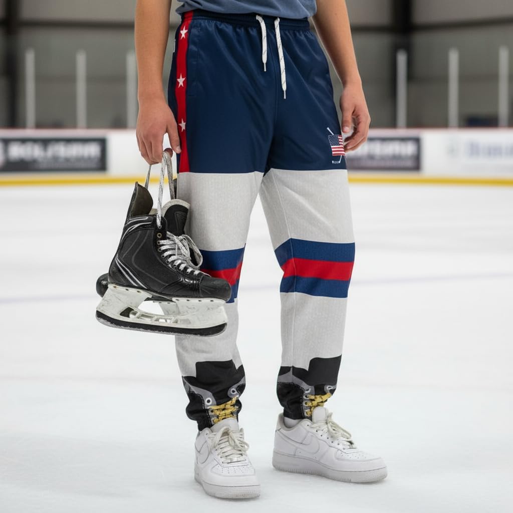 ChalkTalkSPORTS Hockey Lounge Pants | Multiple Designs | Youth & Adult Sizes - Image 7