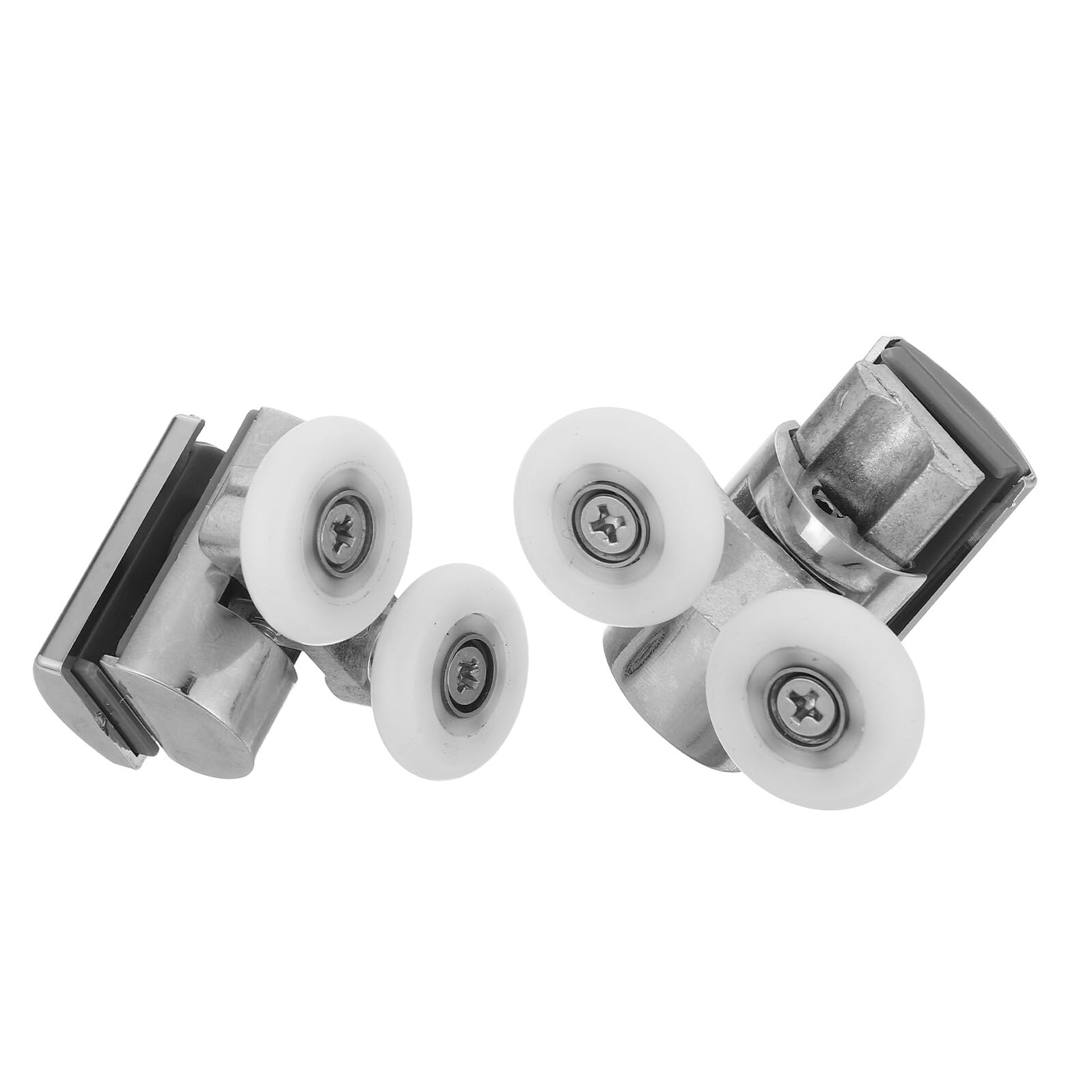 Rodillos de ducha para solucionar atascos en puertas correderas de cristal de baño