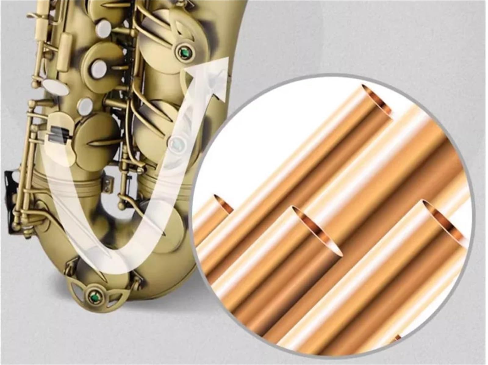 Saksofon Profesjonalny Saksofon tenorowy TW037 Instrumenty muzyczne Instrumenty dęte blaszane