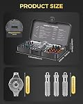 LIFEGOO 40 in 1 Magnetic Screwdriver Set, DIY Ratchet Screwdriver Set, Multi Bit Magnetic Drive Set with Detachable Ratchet Handle, Portable Compact Repair Tool Kit for Furniture Computer Bicycle