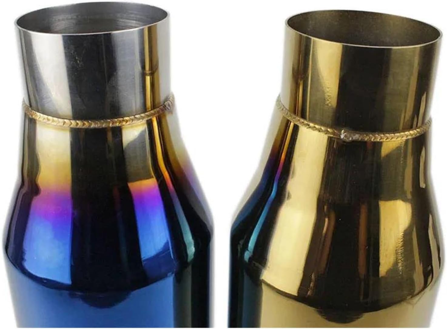 エキゾーストパイプカッター 63 ミリメートル 2.5 インチ排気マフラーステンレス鋼ユニバーサル排気管スパイラルサイレンサーレーシ