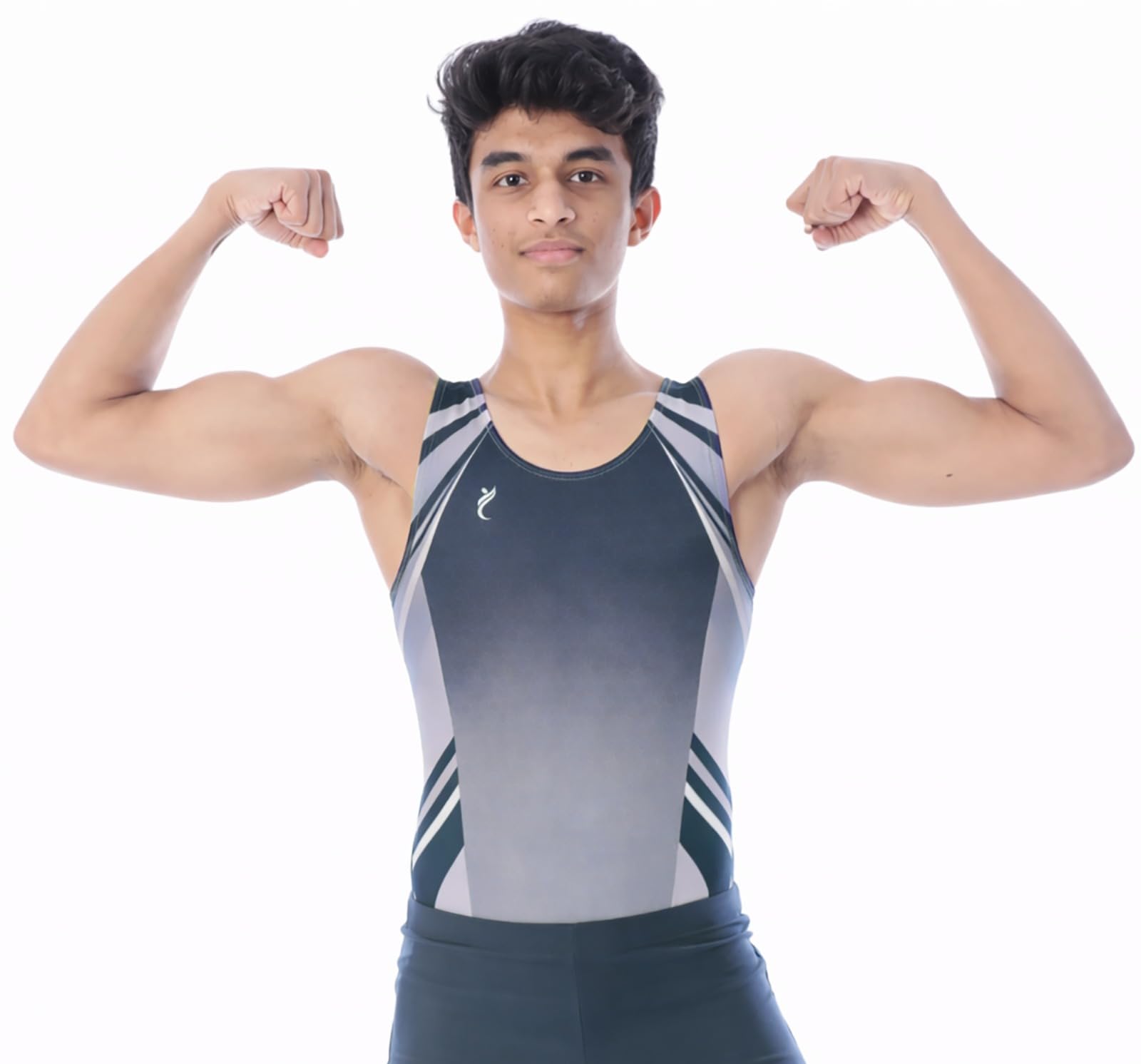 IKAANYA Boys Leotard for Gymnastics, Dance, Aerobics, Fitness in Many Colors-picture-18