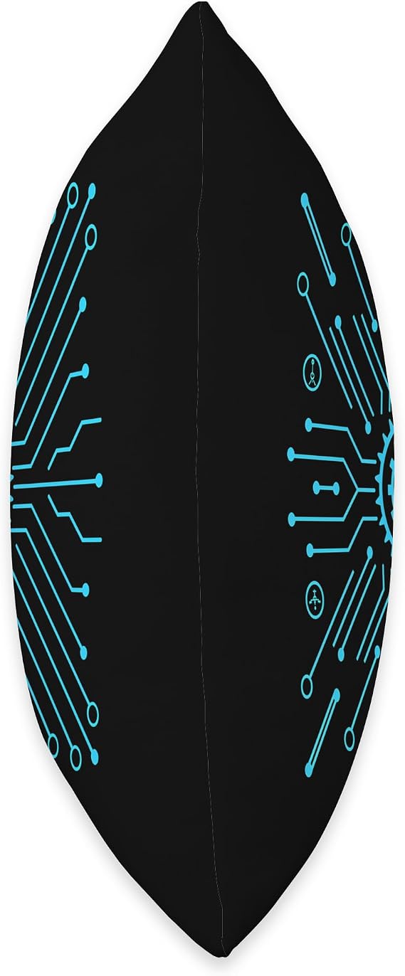 Circuit Engineer Geek Robotics Coding Throw Pillow