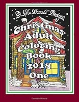 D. McDonald Designs Christmas Adult Coloring Book 2018 One 1721624600 Book Cover