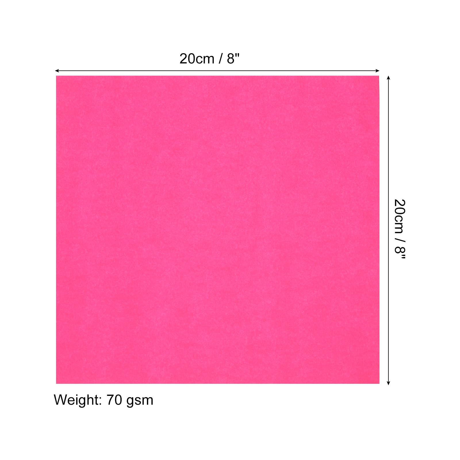 Star Paper MECCANIXITY 100 Sheets Double Sided 8x8 Inch 20x20cm Square ...