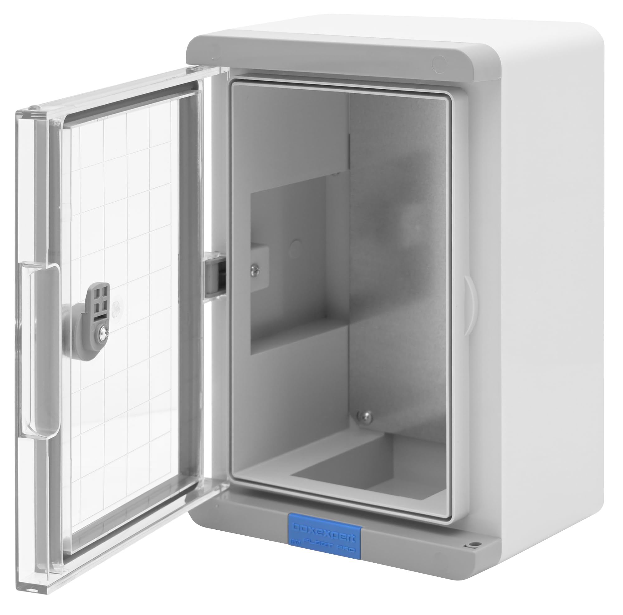 Quadro elettrico esterno BOXEXPERT IP67 in ABS 300×200×130 mm (Fleet Pro). Impermeabile fino a 1 m. Scatola di distribuzione industriale vuota, robusta e resistente per impianti elettrici esterni