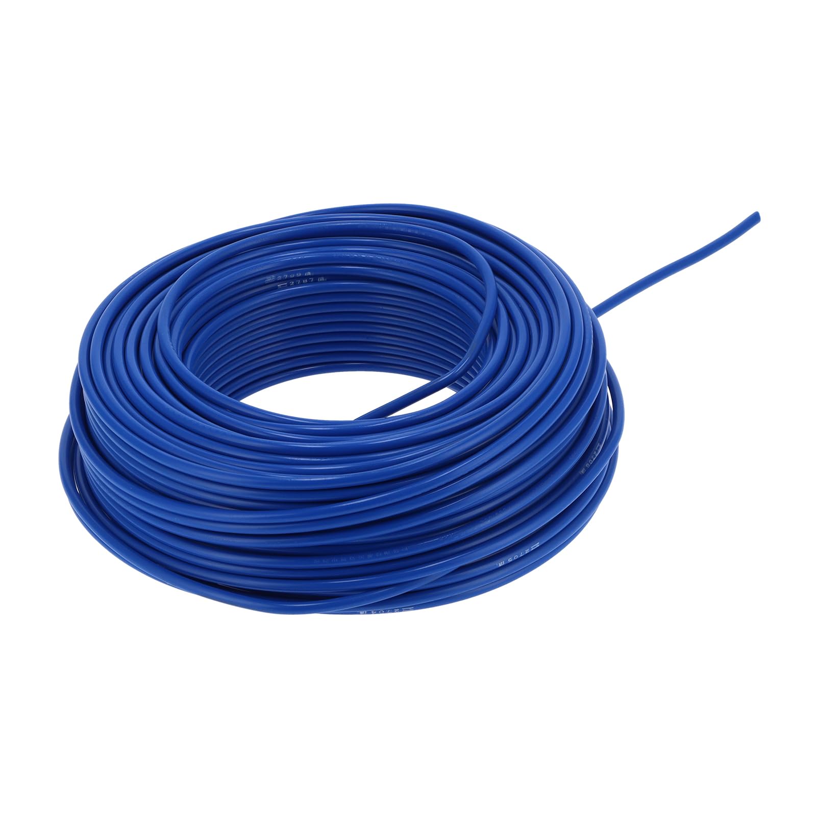 Cavo elettrico in rame a 7 fili, isolato in PVC, accessorio di alimentazione, 100 metri, BVV, 1 x 10 AC300 V, blu, alta conduttività, flessibile, per elettrodomestici, piccoli utensili elettrici