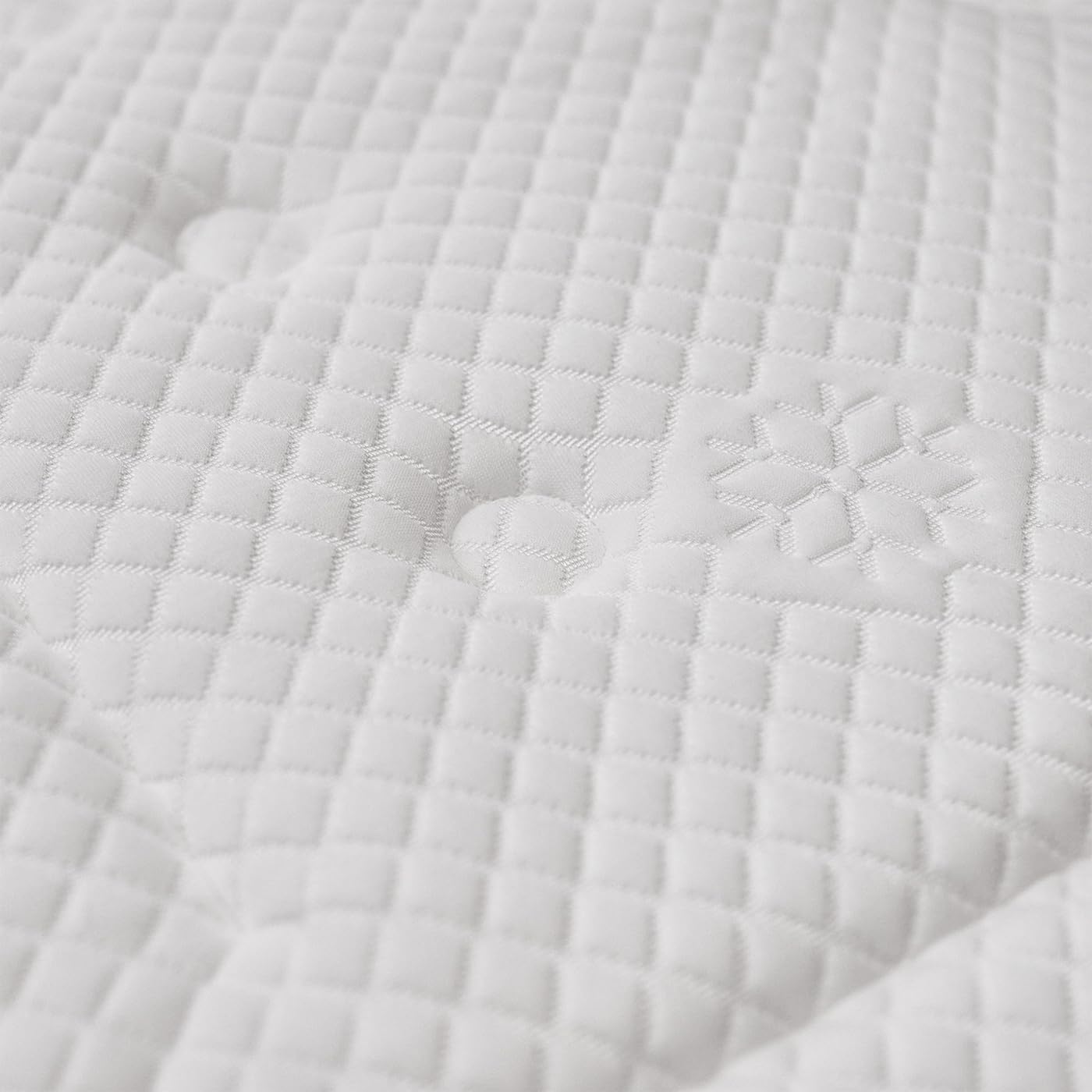 MAXCOLCHON Colchón Viscoelástico Confort Plus de Alta Firmeza y 27cm para Alineación Espinal y Descanso Transpirable Antiácaros 150x190 cm