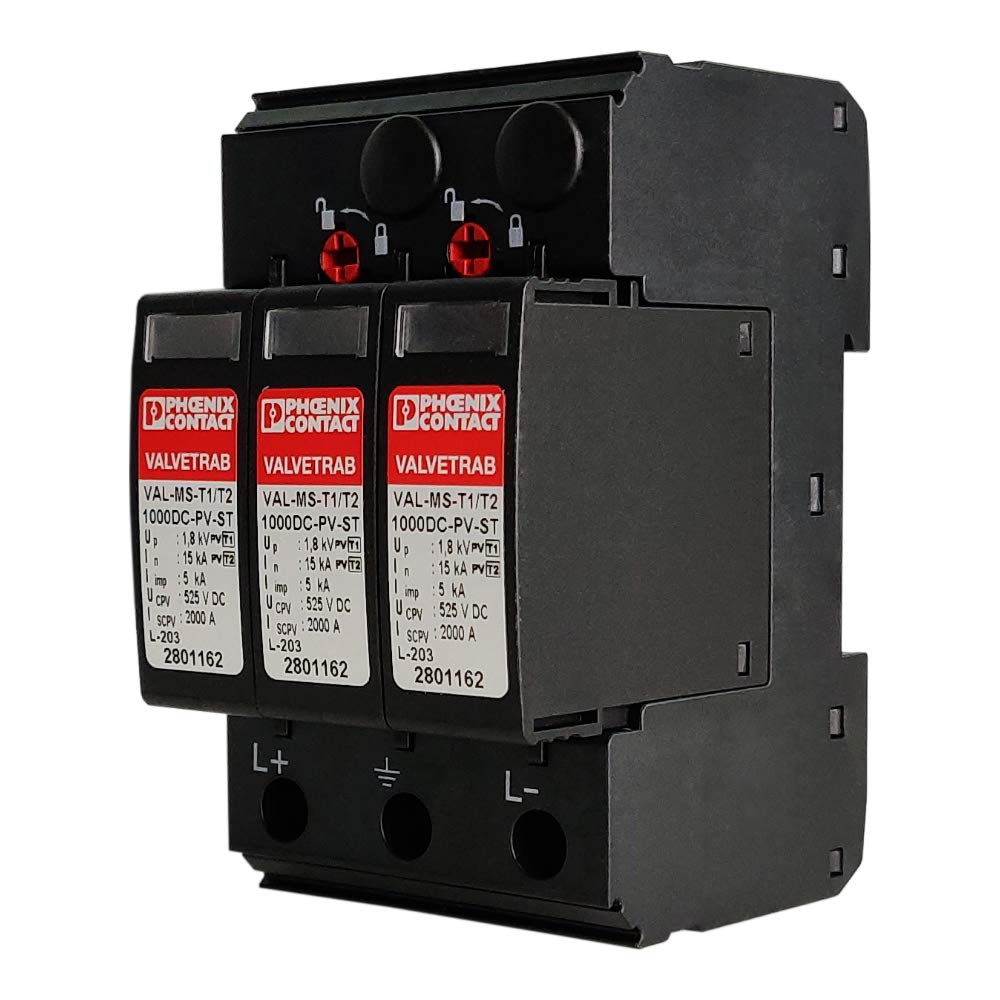 Phoenix 2801160 – Discharger val-ms-t1/T2 1000dc-pv/2 + Version