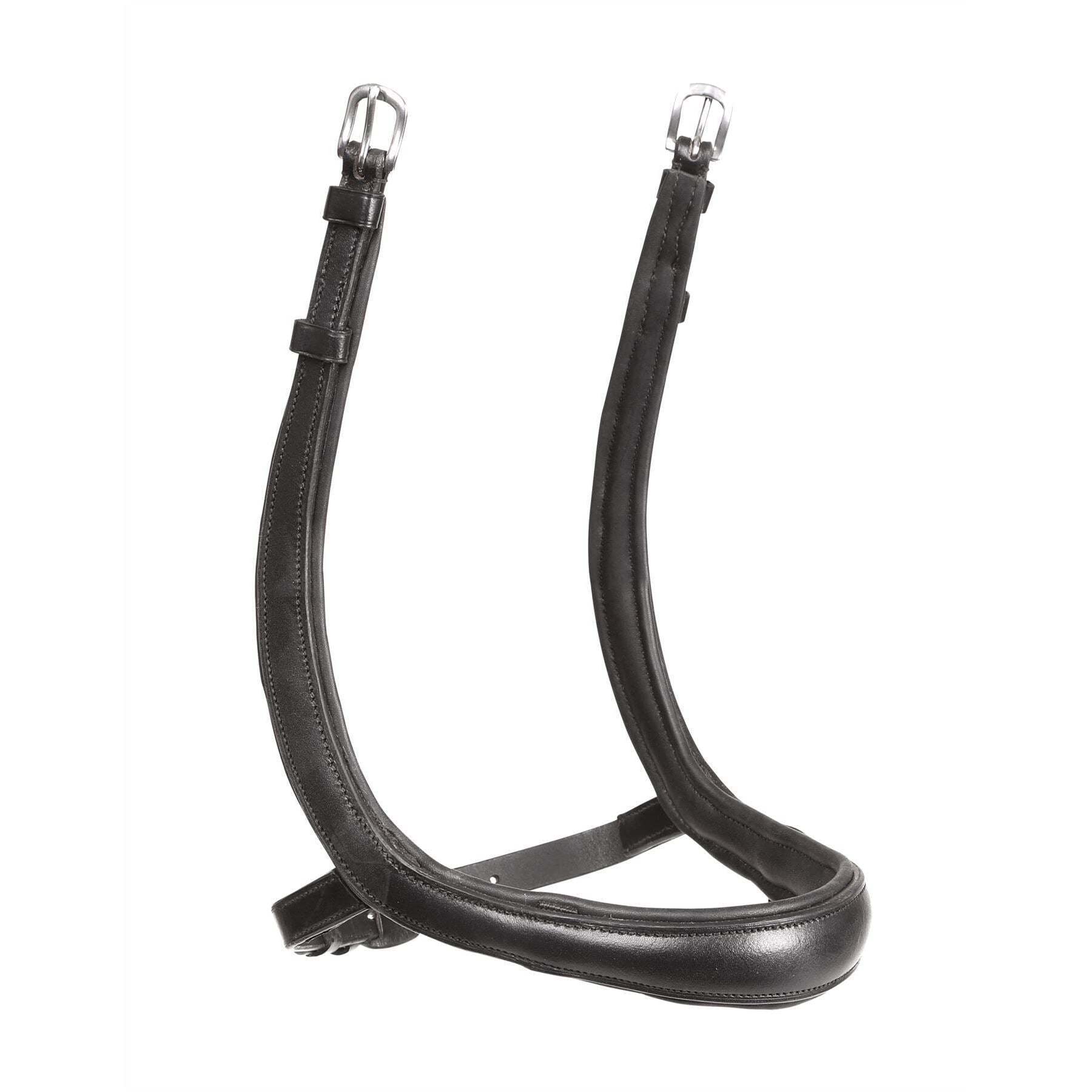 Shires Velociti Rapida Ergonomic Curved Cavesson Noseband (Full, Black)