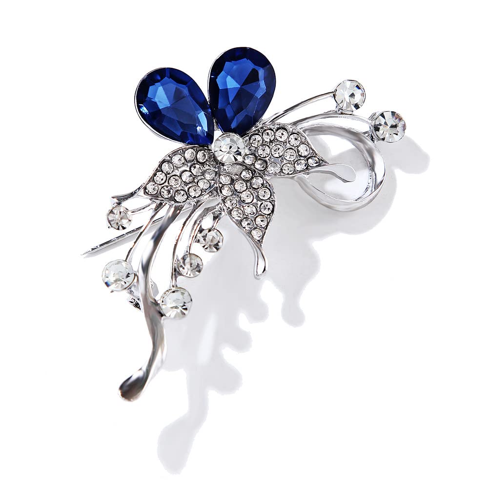syga Brooch Pin Fashion Crystal Rhinestone Jewellery Pin Vintage Accessories Decoration Clothing Bouquet Brooches for Women Girl- S38-picture-27