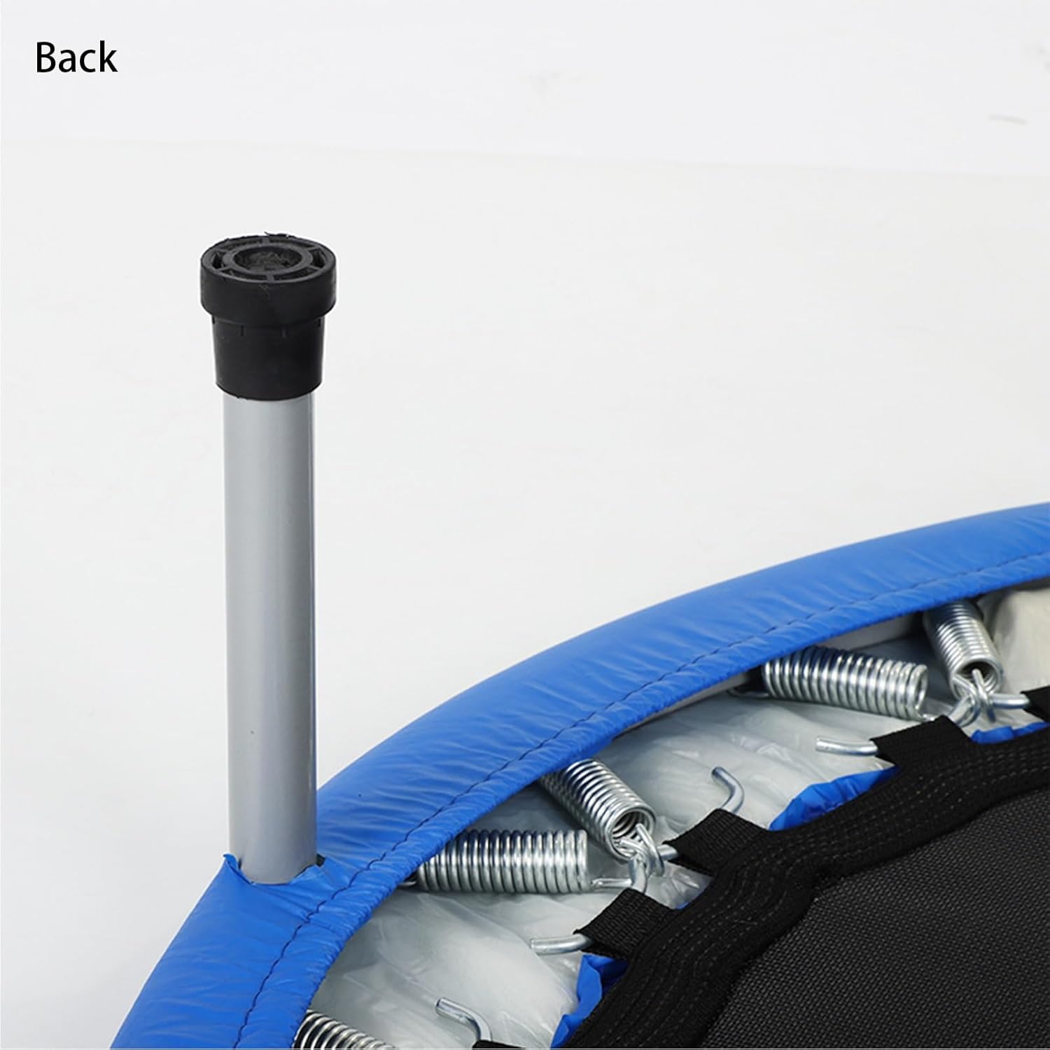 Trampoline Replacement Pad, 32/36/38/40 Inch Trampoline Skir, Oxford Waterproof Trampoline Spring Cover for Round Frames(Black,32in)