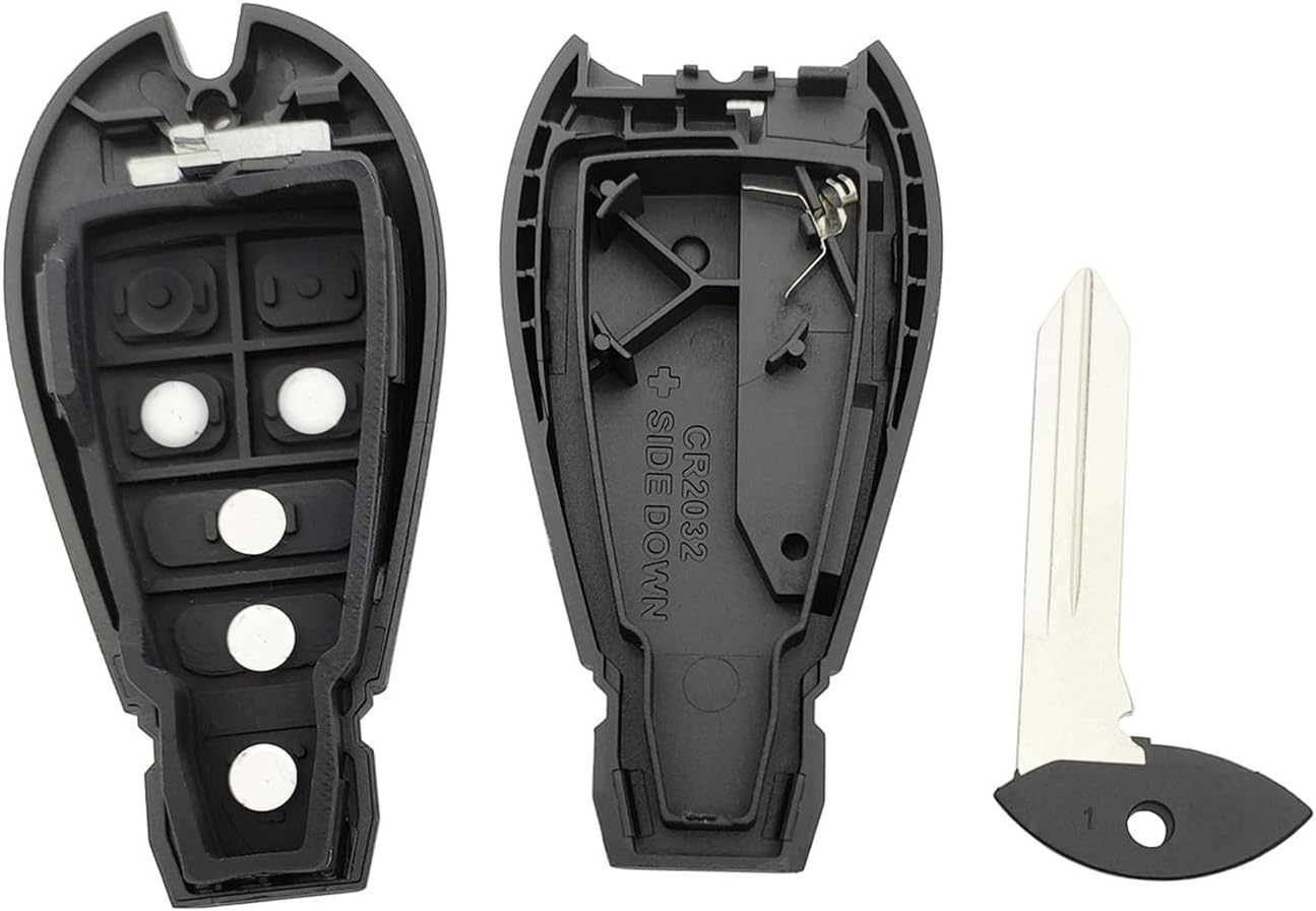 Replacement Key Fob fit for Chrysler 300 Town and Country Dodge Challenger Durango Grand Caravan 2008-2020 Keyless Entry Remote Control Key Fob M3N5WY783X IYZ-C01C (5 Button) - Image 6