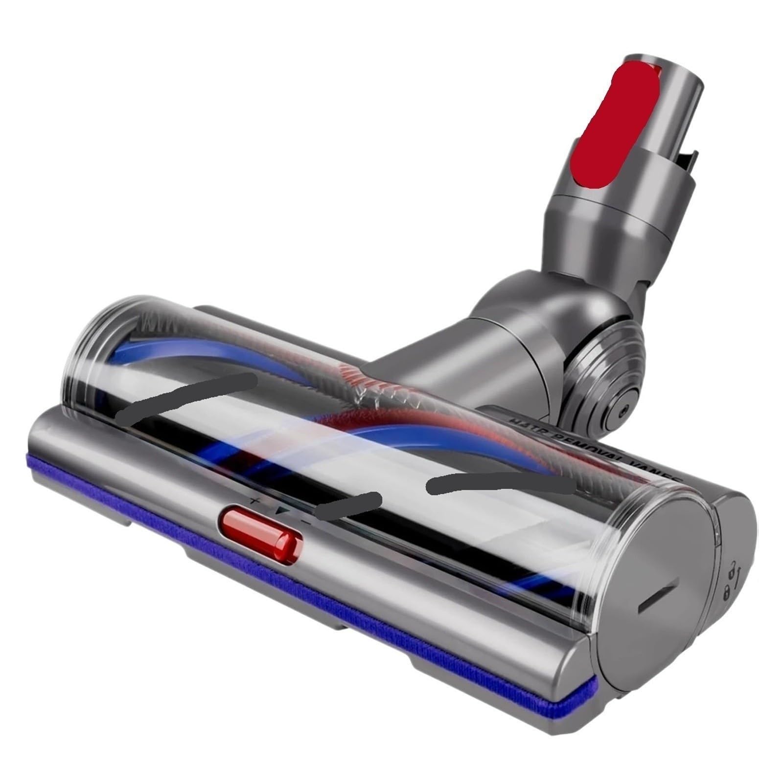 Testina For Spazzola For Pavimenti,Compatibile Con Dyson V7 V8 V10 V11