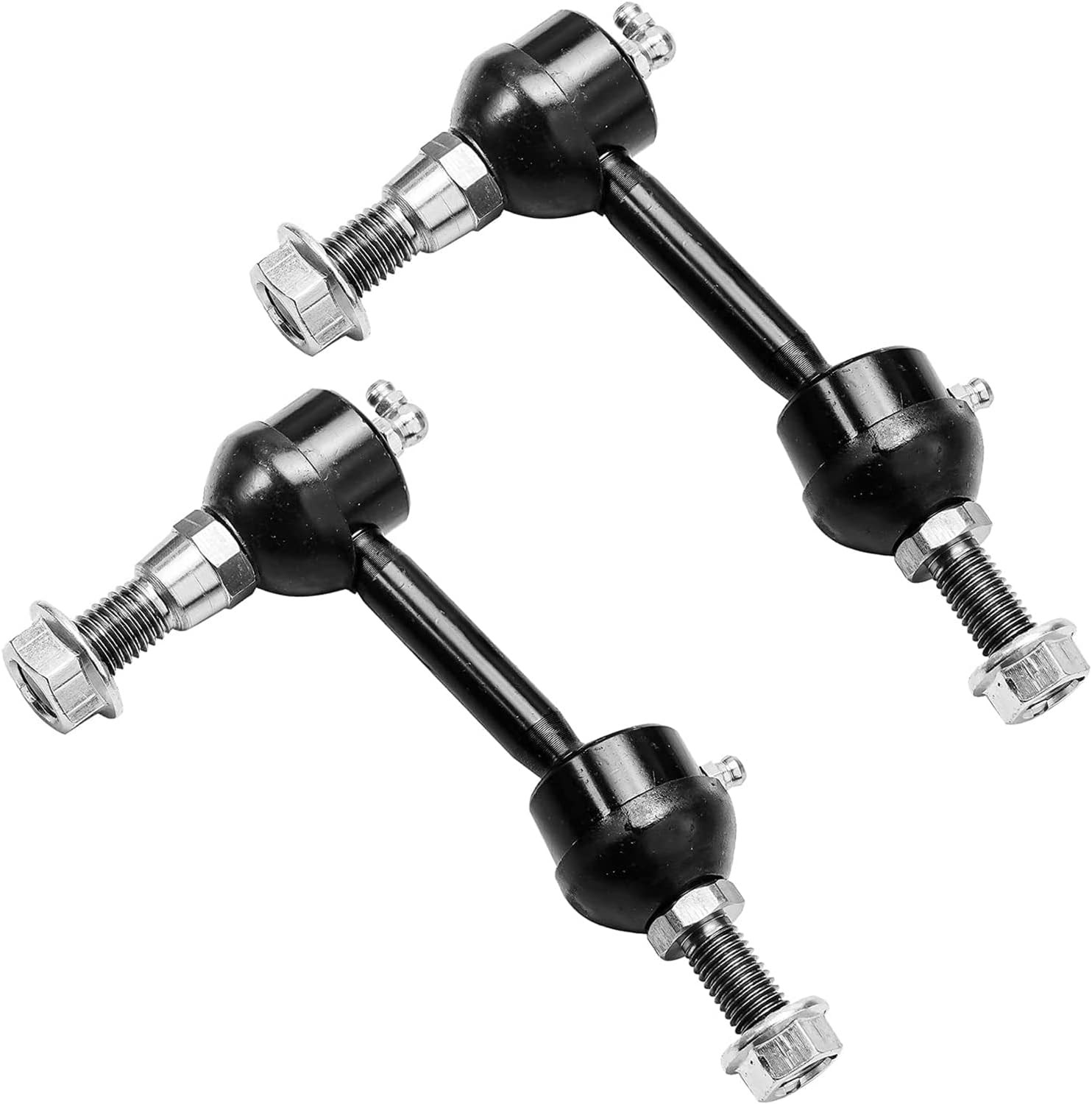 Detroit Axle - 8pc Front Suspension Kit for Ford 2003-2006 Expedition Lincoln Navigator 2004 2005 4 Inner Outer Tie Rods 2 Sway Bar Links 2 Lower Ball Joints Replacement