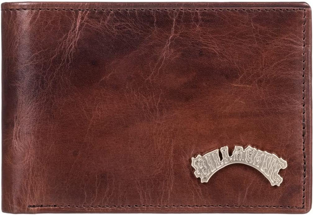 Billabong Men's Arch Leather Wallet