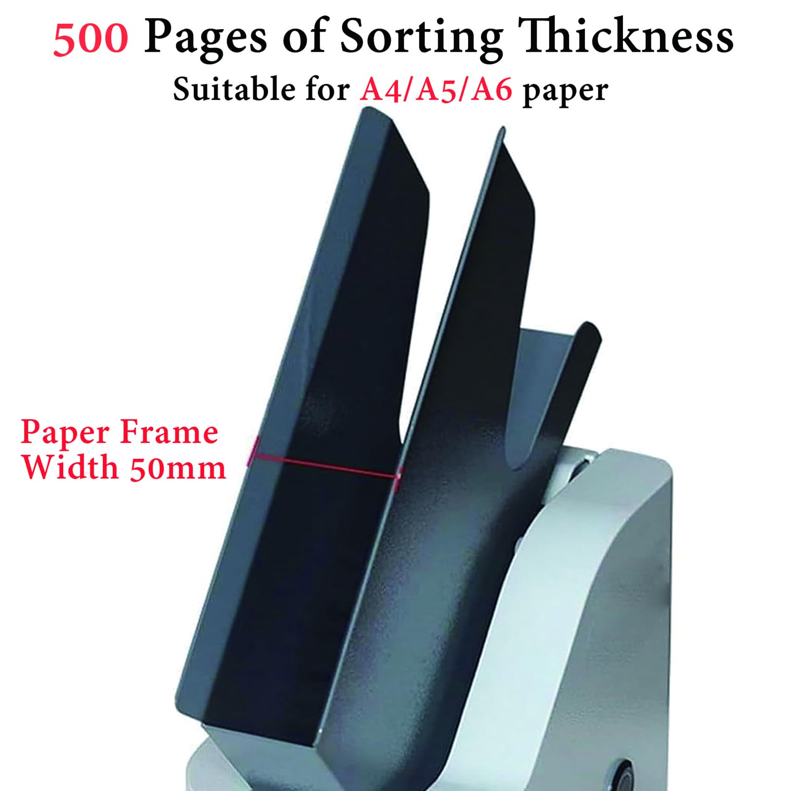 Desktop Paper Jogger, 18000r/min Sorter ad alta velocità, Macchina di allineamento antistatico da 300 fogli per A4/A5/A6, stampa e copia per ufficio