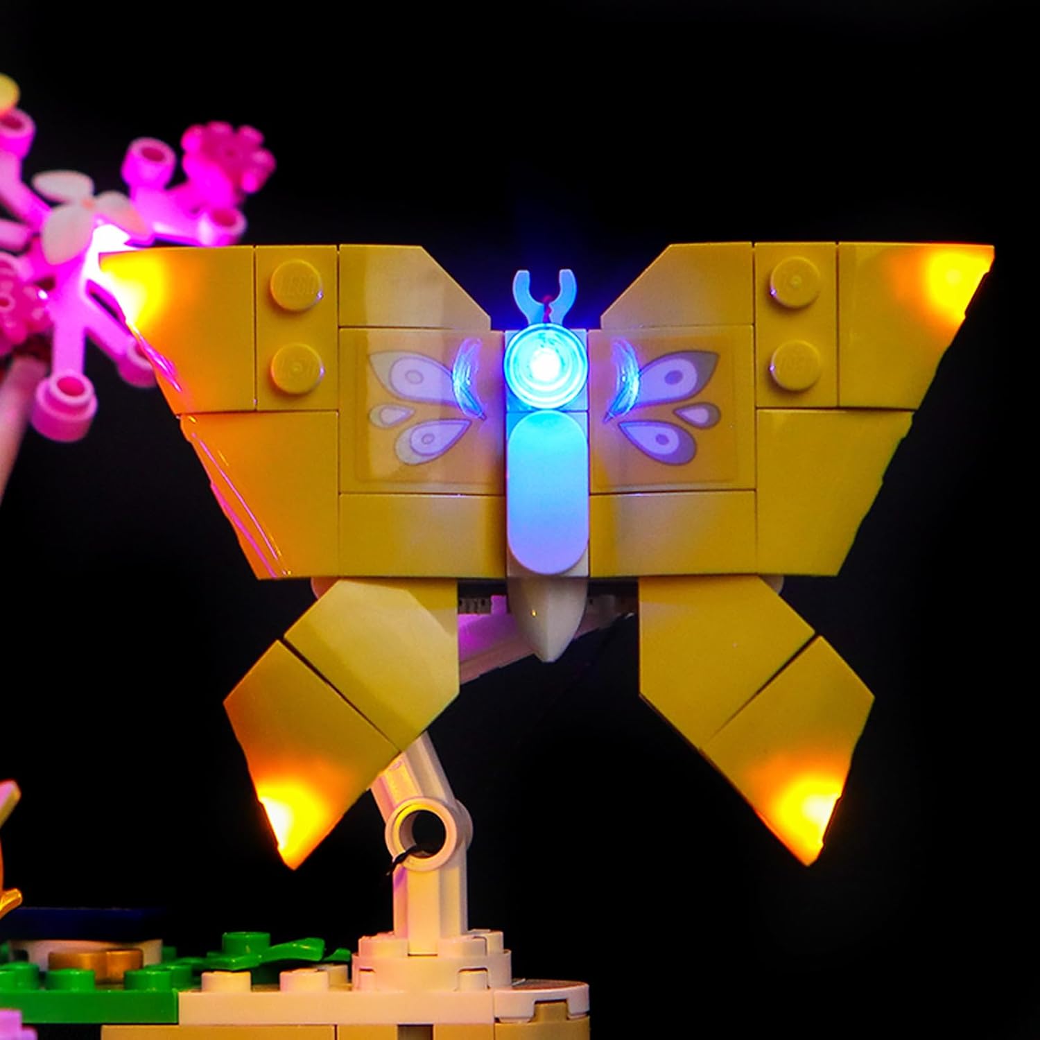 BrickBling LED Lighting Kit Compatible with Lego Wicked Glinda's Wedding Day, Creative Light Compatible with Lego 75688-Lights Only, Not Come with Model (75688 Light)