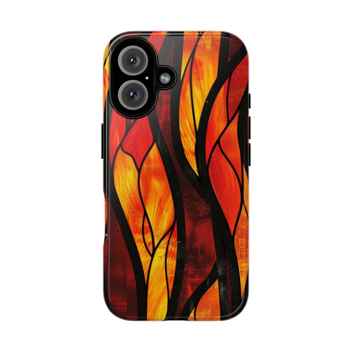 Coque rigide brillante iPhone 16 orange : l'accessoire tendance de votre été - 5
