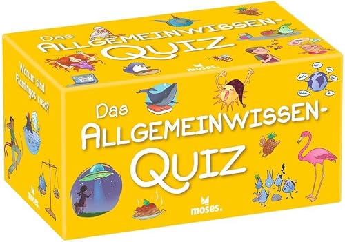 Allgemeinwissen Quiz für Kinder ab 8 Jahren - 100 Fragen