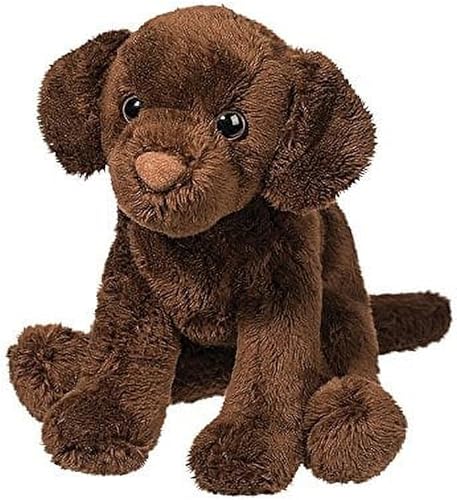 Douglas Peluche de perro de laboratorio de chocolate Finn