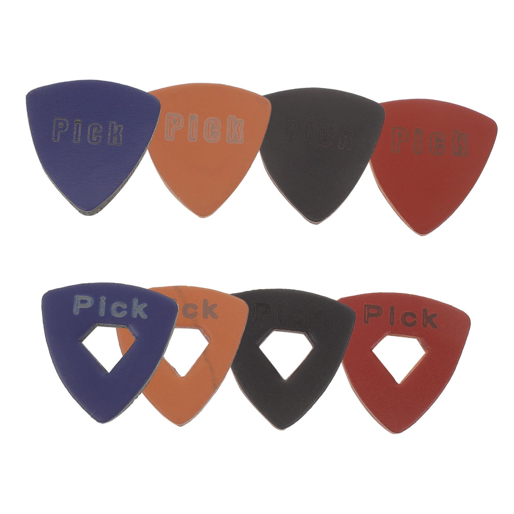TOYANDONA 24pezzi Plettri Rinnovabile Per Chitarra e Ukulele Accessori Musicali Ergonomici e Resilienti Per Tutti Musicisti