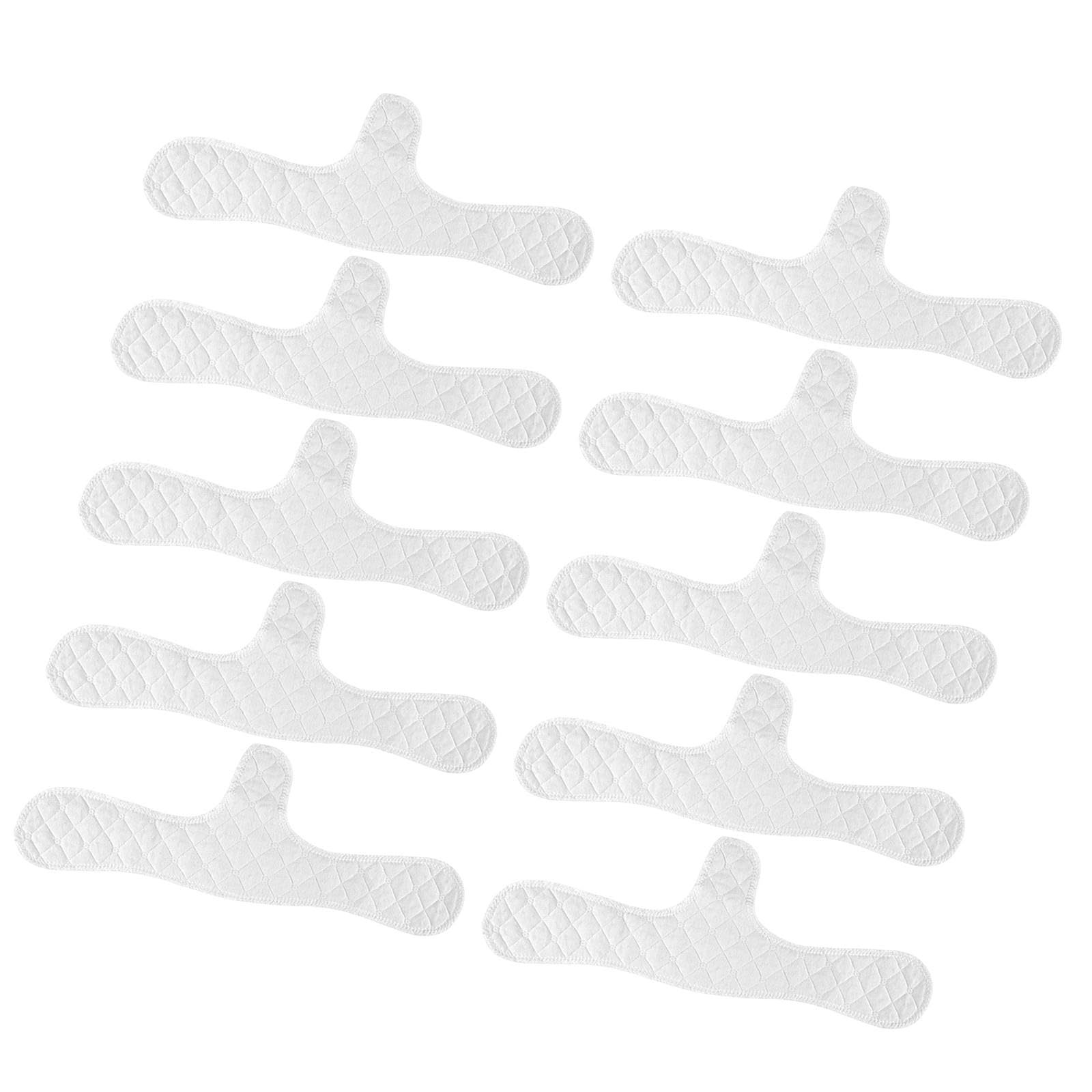 10x Cotton Bra Liners Underwear Sweat Absorber Liners for Women Dance Summer 44cmx15cmx7.5cm Convex-image-44