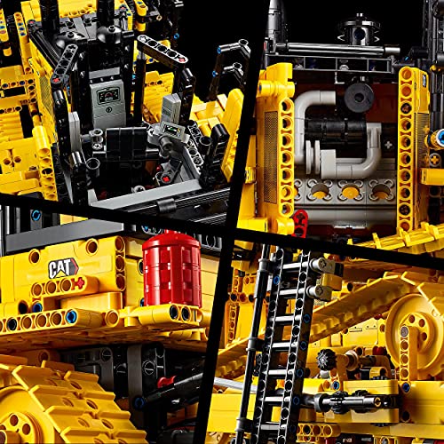 LEGO-42131-Technic-App-gestuurde-Cat-D11-Bulldozer-Bouwset-voor-Volwassenen-Bouwvoertuig-met-Afstandsbediening
