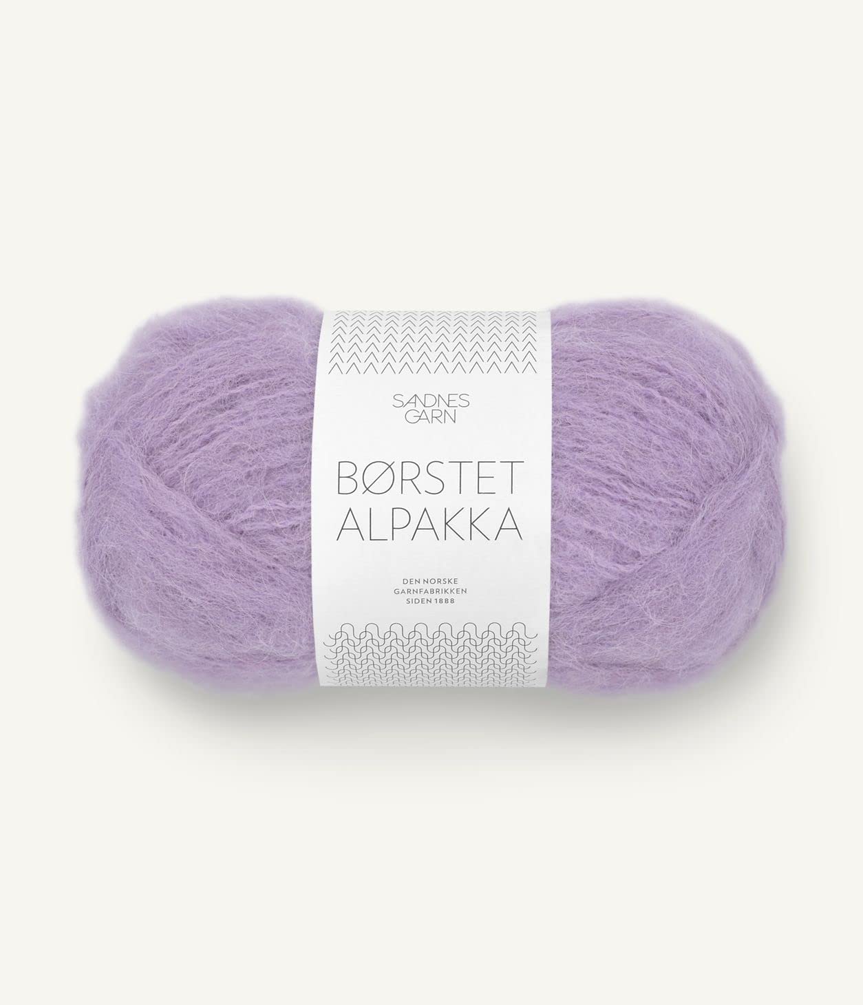 Borstet Alpakka, Farbe 5043 hellviolett – Knäuel 50 g, Lauflänge ca. 110 m