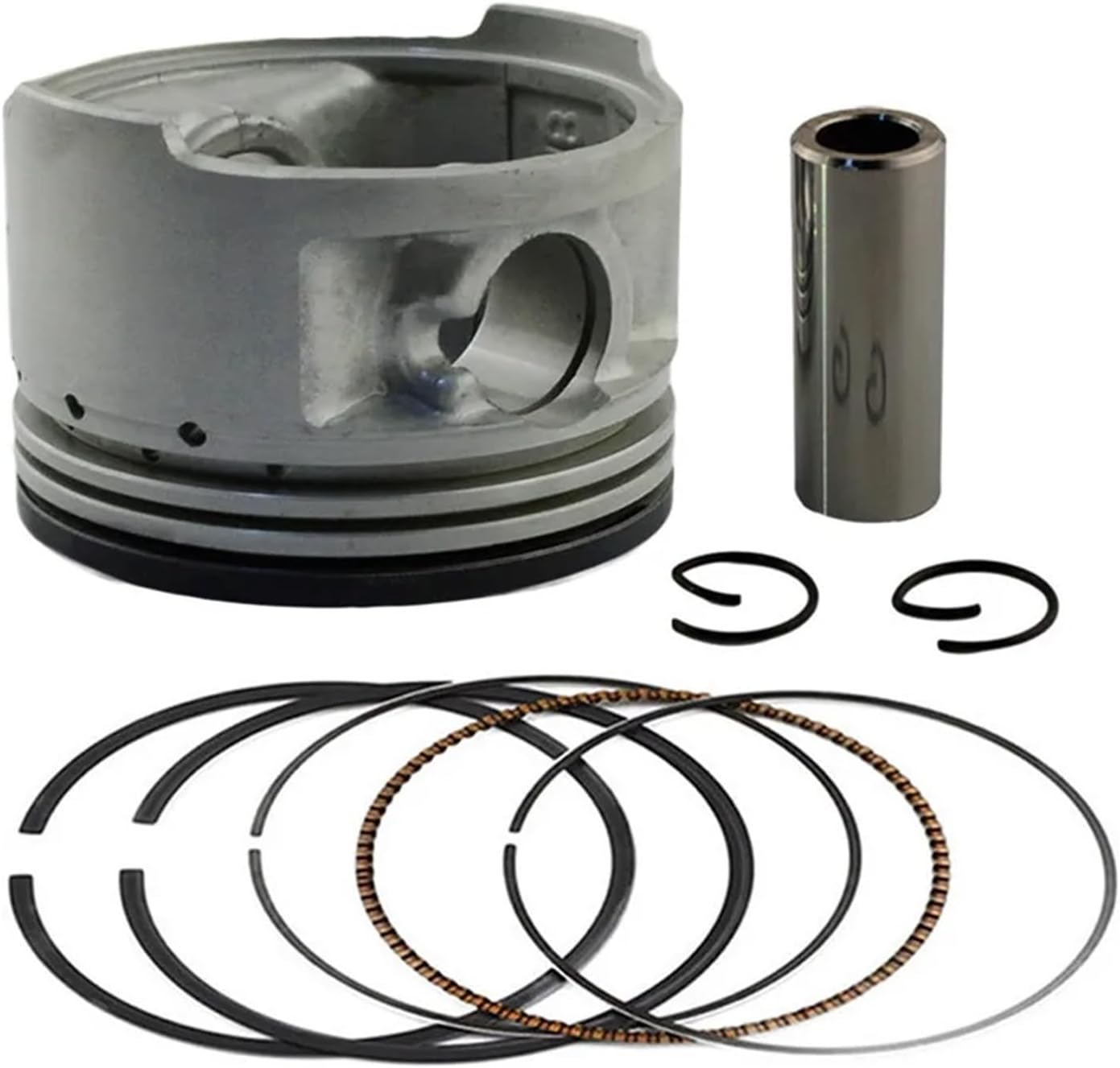 Motorcycle 49mm Front Rear Air Cylinder Block Piston Rings Cylinder Head Gasket Fit For XV250 XV 250 Engine Parts