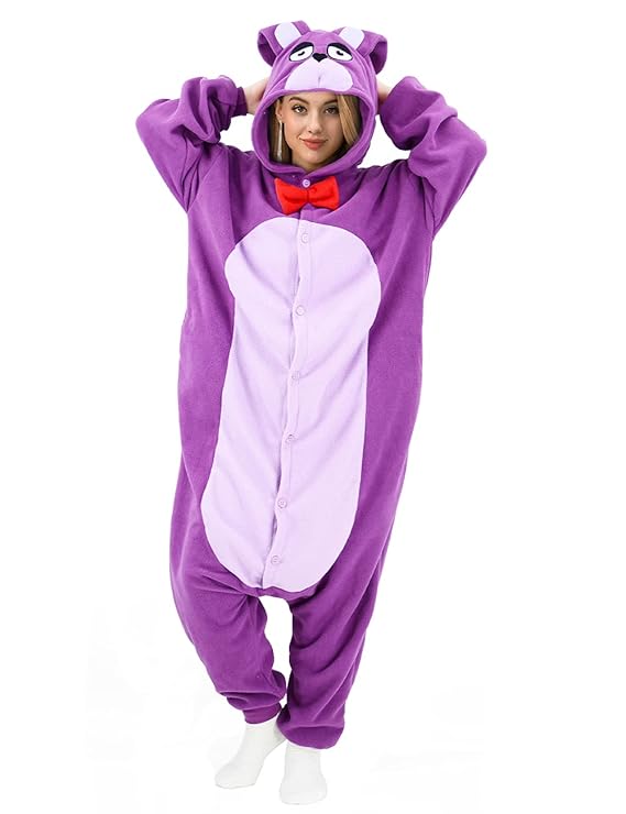 Buy Adult Bonnie Onesie Pajamas Animal Cosplay Homewear Sleepwear